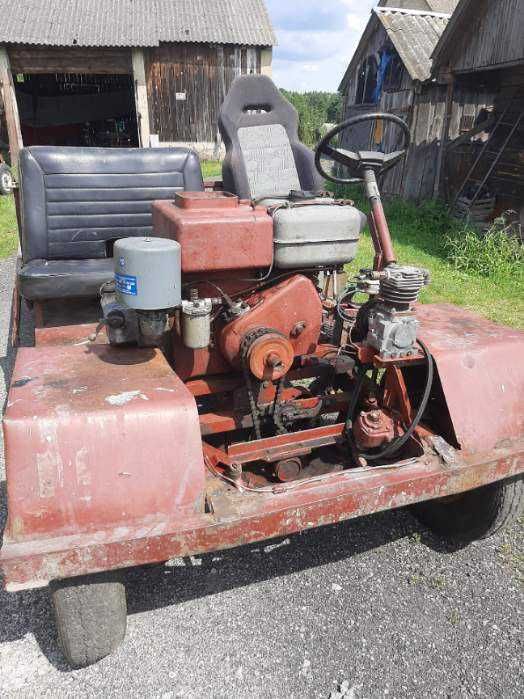 Ciągnik traktorek traktor es esak SAM samoróbka