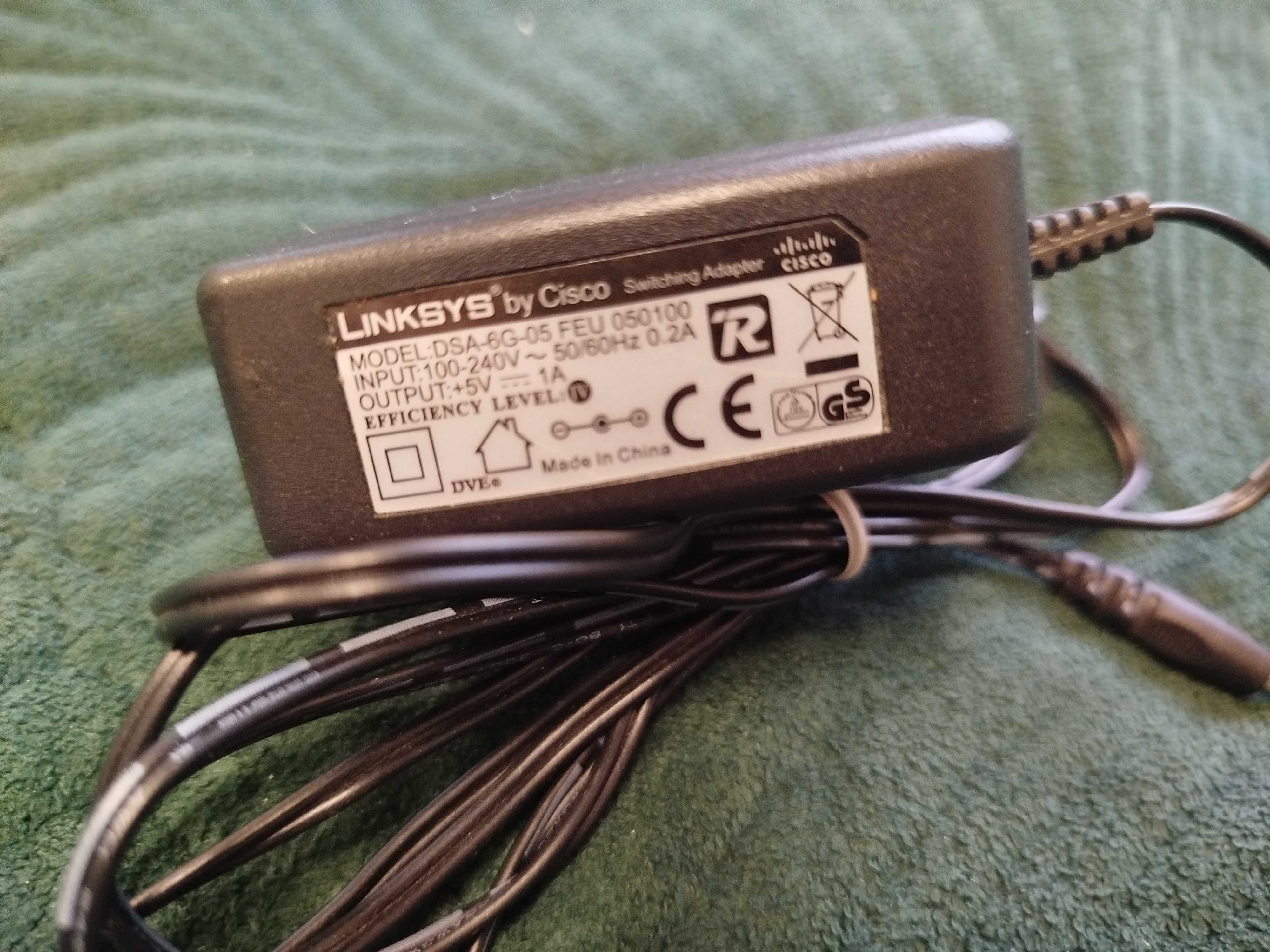 Zasilacz Linksys Cisco DSA-6G-05 FEU 5V 1A