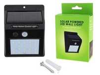 3x Lampa Solarna Z Czujnikiem Ruchu Zmierzchu 20 Led