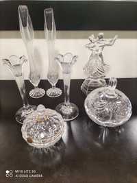 Conjunto de peças cristal