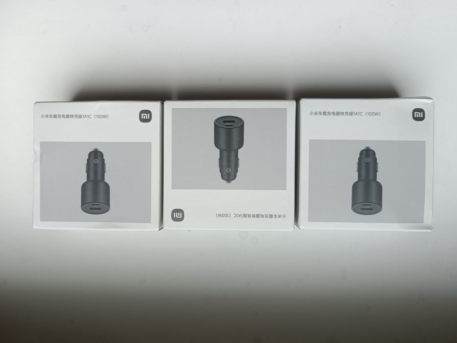 Автомобільний зарядний пристрій Xiaomi Car Charger 100W CC07ZM