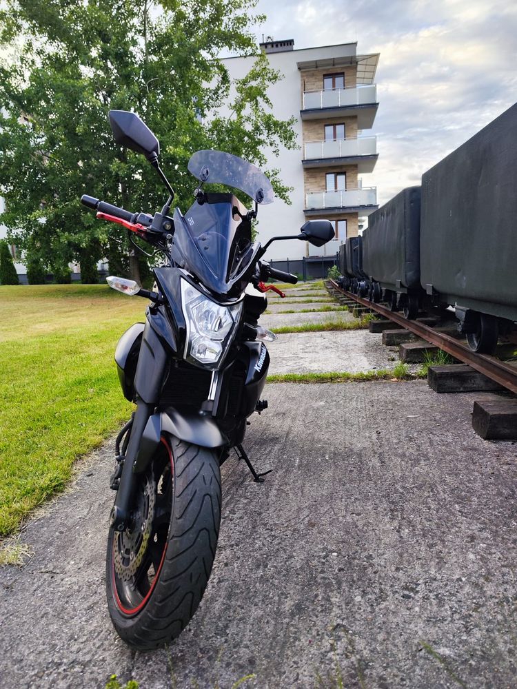 Kawasaki er6n 2014 uszkodzony