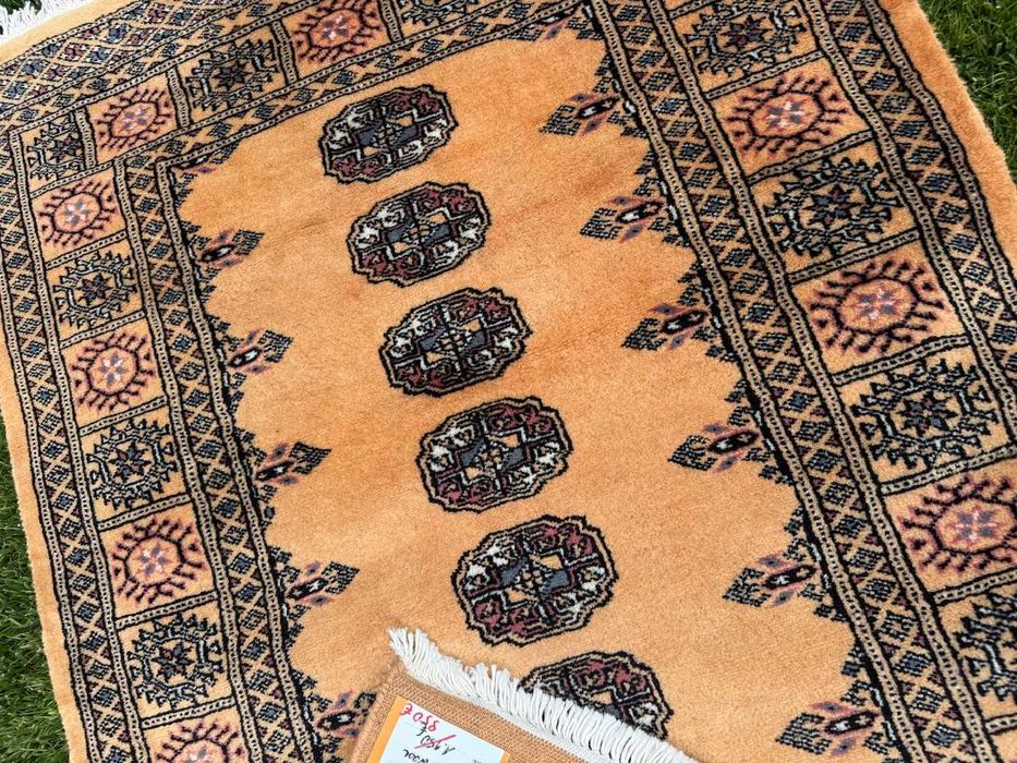 Nowy Dywan Ręcznie Tkany Kaszmirowy Pakistan Buchara 170x95 gal. 6 tyś