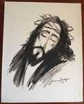 Oportunidade Pintura Rara Cristo Pintor Gama Diniz