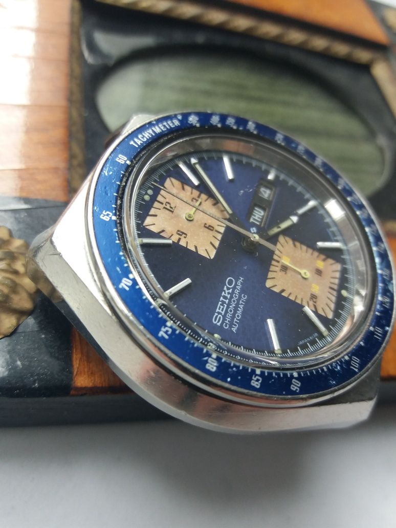 Seiko automatic chronograph diver vintage