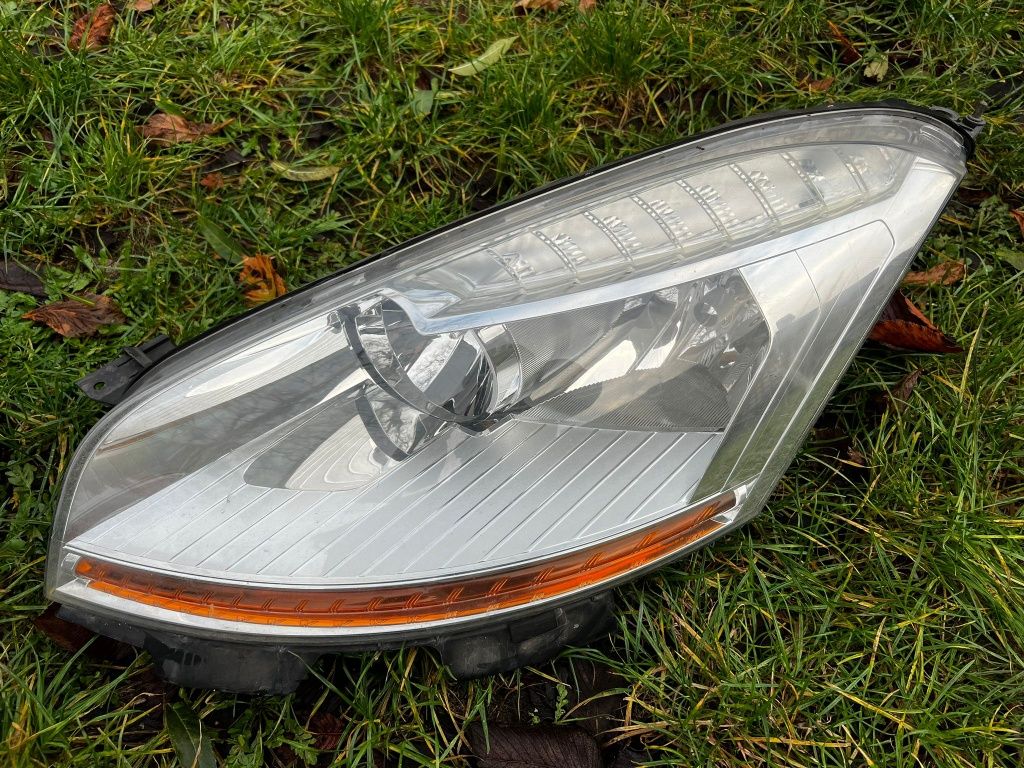 Citroen C4 Grand Picasso Lampa przód lampy HELLA oryginał EU zestaw X2