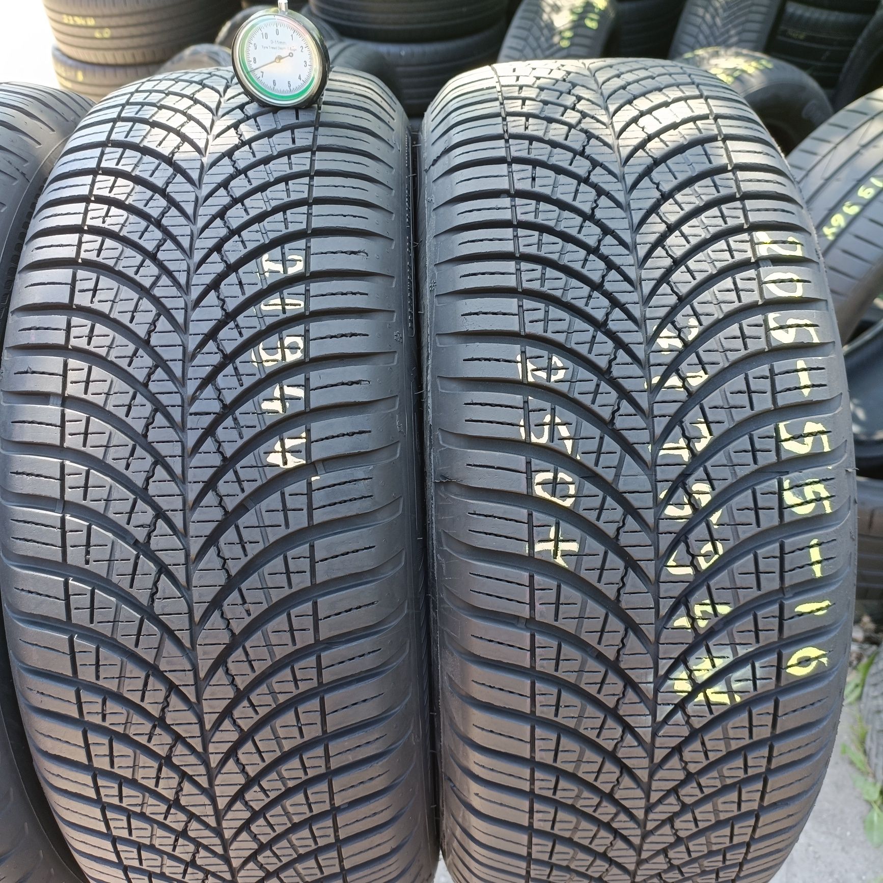 4x 205/55r16 Goodyear Vector 4 seasons z 2022r 7.5mm jak nowe