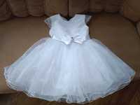 Продажа детского вечернего белоснежного платье на девочку 3 лет