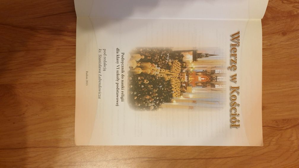 Podręcznik do religii klasa 6 Wierzę w kościół