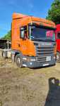 REZERWACJA Scania G410 z hydrauliką do ruchomej podłogi.