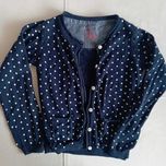 Sweter rozpinany dla dziewczynki 110/116