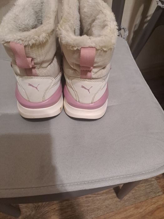 ОСЕНЬ -ЗИМА. Полусапожки, высокие  кроссовки Puma на девочку подростка