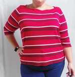 Jak nowa Bluzka Marks&Spencer 22/50 46/48 paski wiskoza