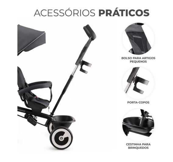Triciclo KINDERKRAFT  (6 em 1)