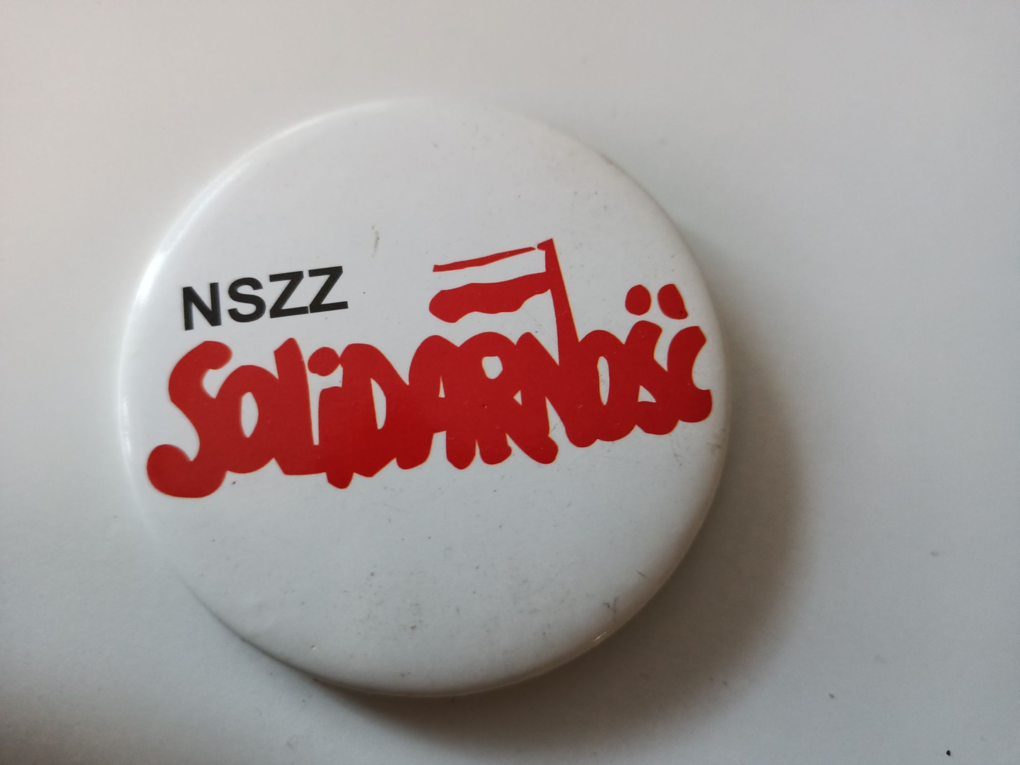 Solidarność przypinka