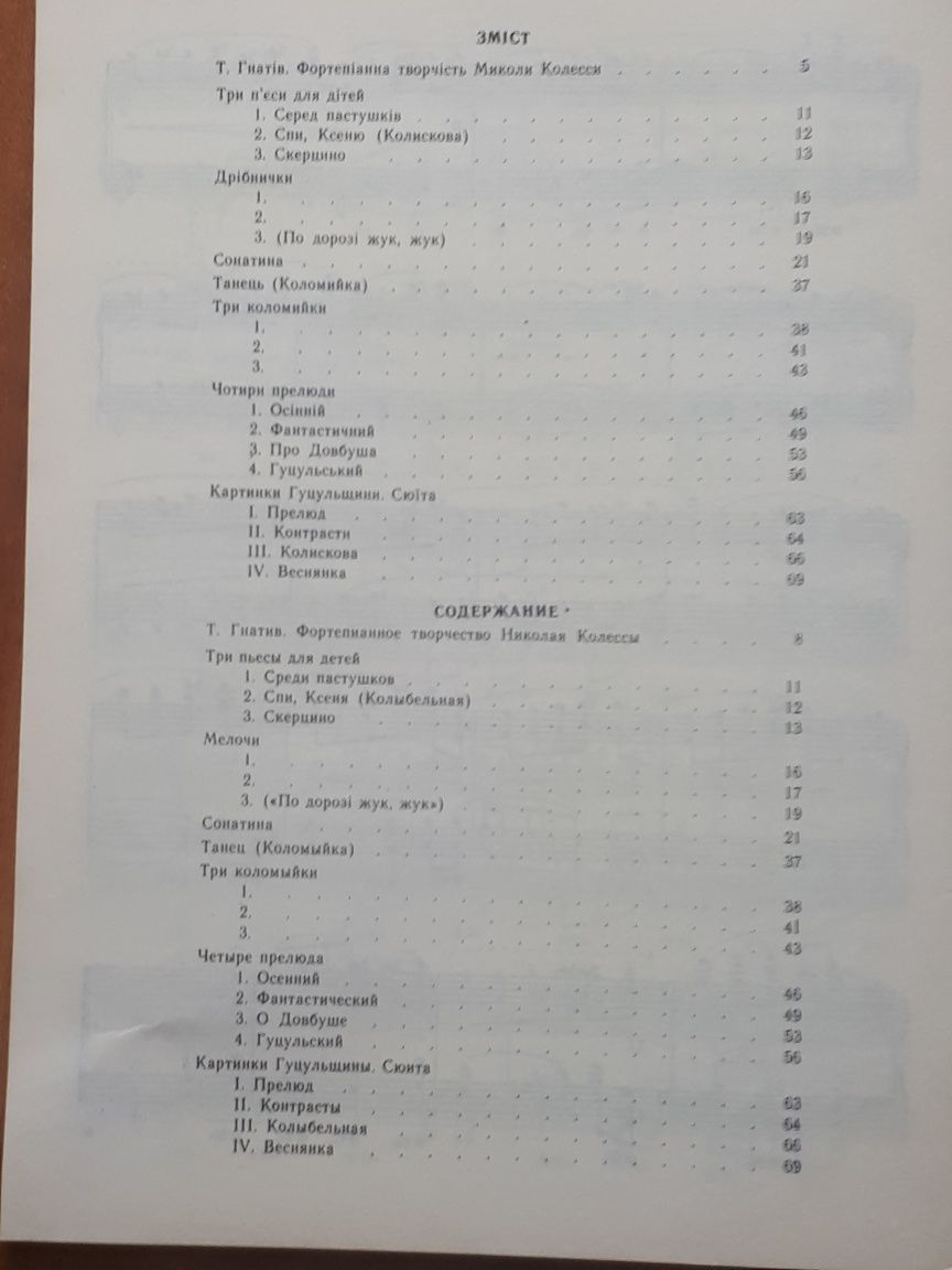 Ноты для Ф-но
М.Колесса, А.Лядов, С.Рахманинов, В.Косенко, Л.Ревуцький