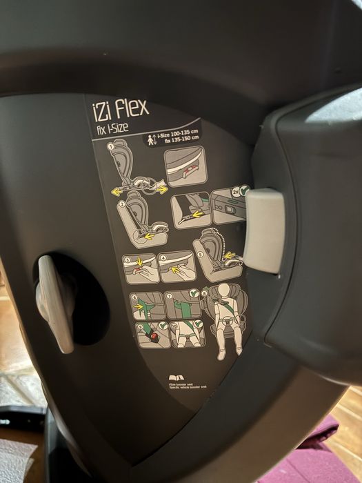 Cadeira auto BeSafe izi flex fix i-Size