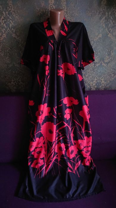 Красивое платье в цветы большой размер батал 50 /52