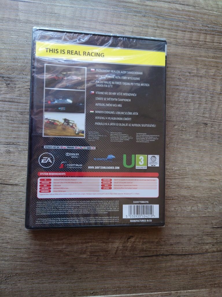 Need for Speed SHIFT 2 Unleashed PC PL Folia nowa