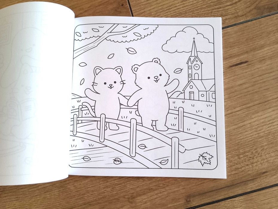 Cozy Cuties Coloring Book, kolorowanka antystresowa