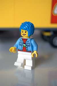 Lego City Minifigurka Aki Jones - Fanka gier video - twn483