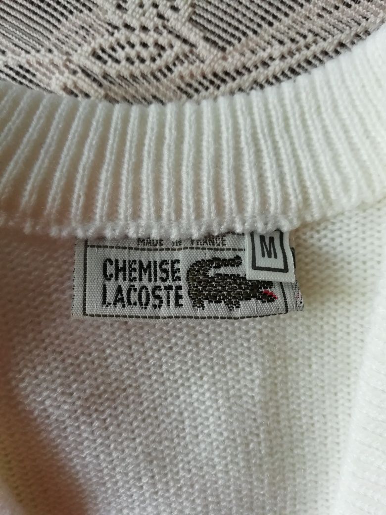 Lacoste kamizelka vintage roz M