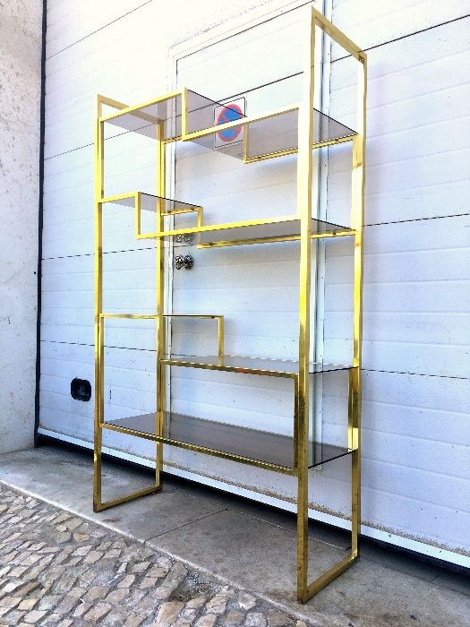 Estante dupla vintage 102comp X 35.5prof X 170alt.