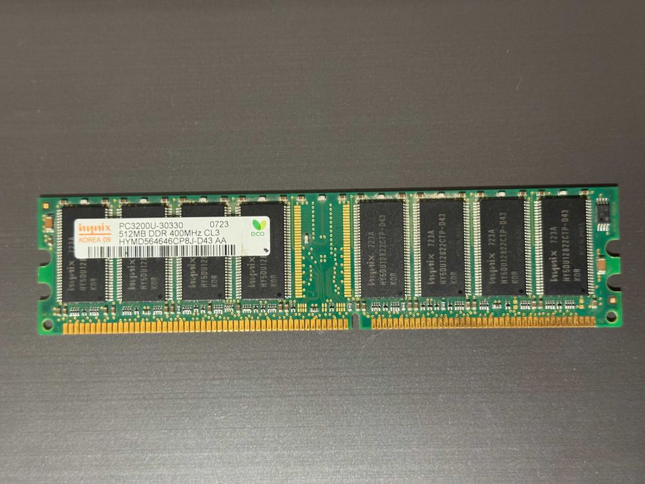 Оперативна памʼять Hynix DDR 512 Mb Оперативная память планка
