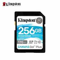 SD карта Kingston SDXC 256GB Canvas Go! Plus Class 10 UHS-I U3 V30 A2