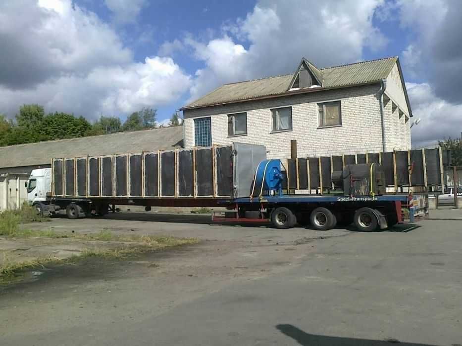 Трал низькорамний. Послуги. Оренда. НегабаритніПеревезеня. Автокран50т