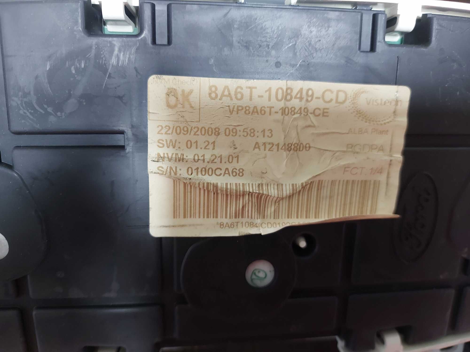 Ford Fiesta MK7 licznik 8A6T-10849-CD FV dostawa