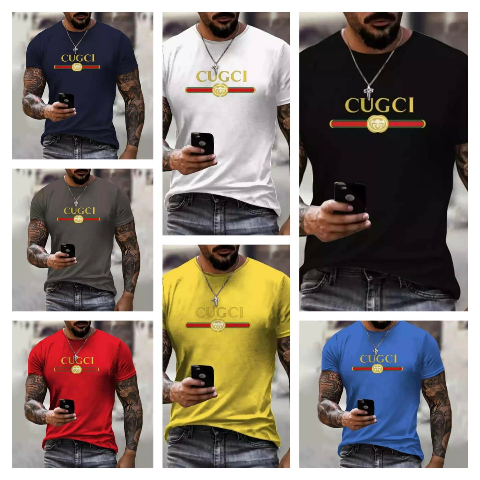 Koszulki męskie z logo Gucci kolory M-XXL!!!