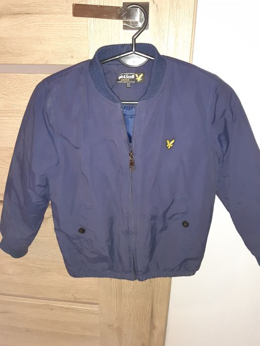 Bomber ocieplany lyle&Scott 7-8 lat