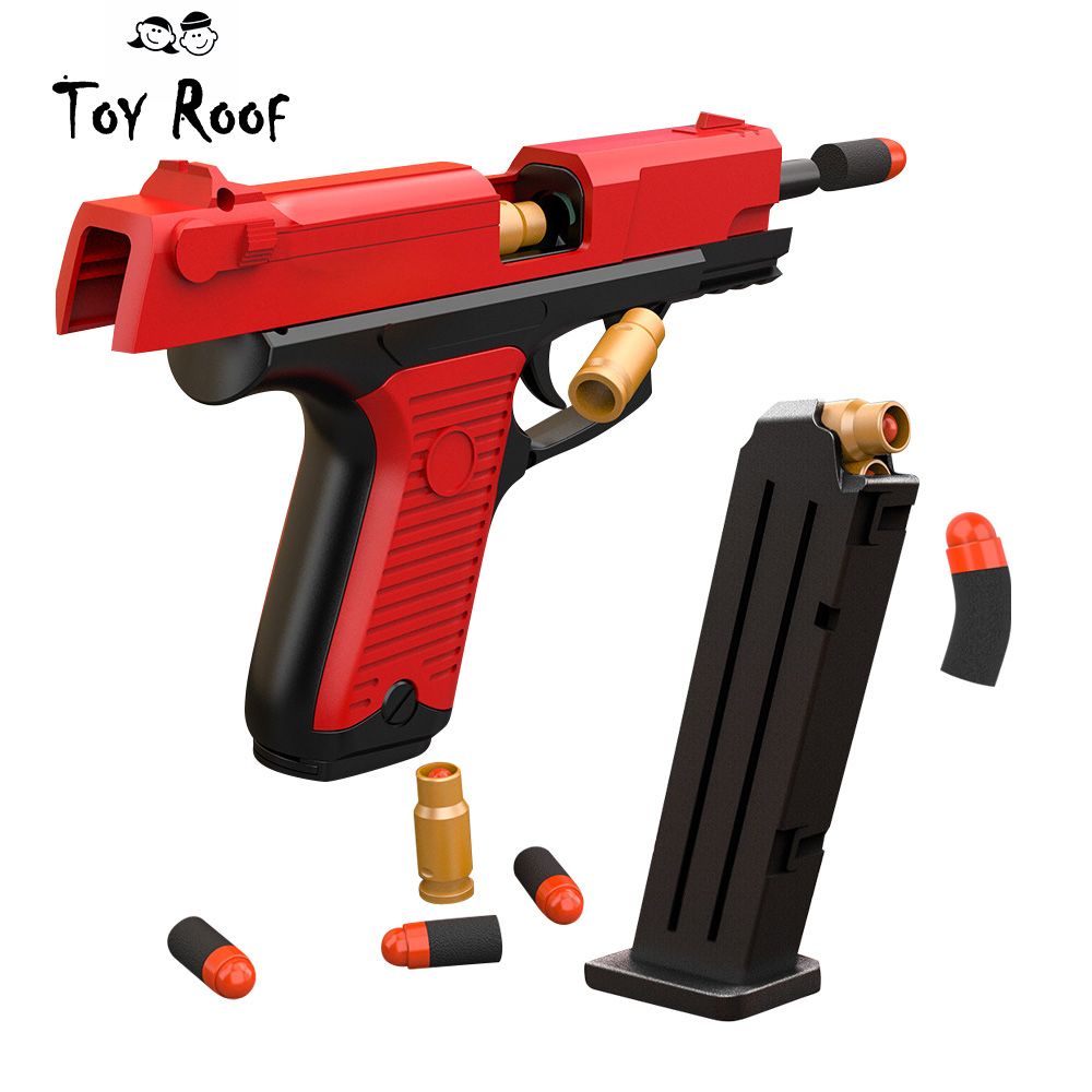 Реалістична дитячий пістолет нового типу від TOY ROOF. Іграшка.