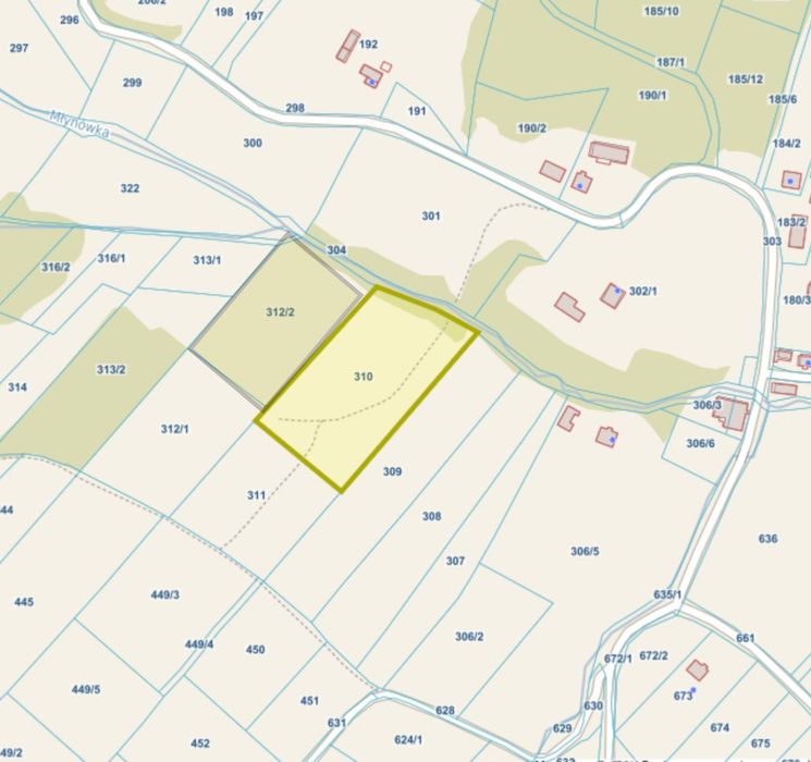 Sprzedam działkę rolną Bączal Dolny