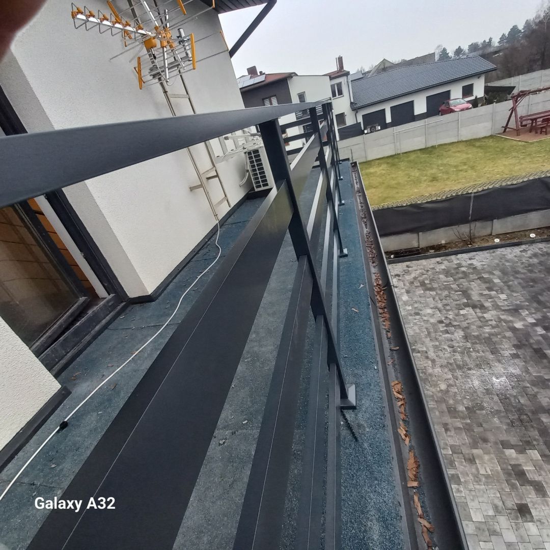 Balustrada balkonowa balustrady aluminiowe Barierki stali nierdzewnej