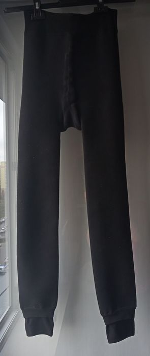 Getry na kożuszku , Legginsy z wysokim stanem rozm. M/ L