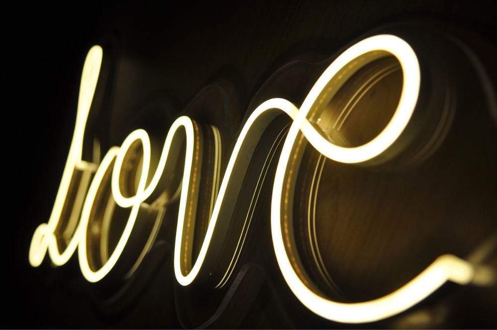Zestaw Napis Miłość, Neon Miłość, Neon Love cena za wszytko