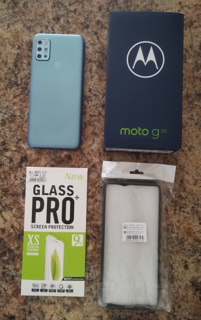 Motorola g20 Blue (4/64gb) + gratisy