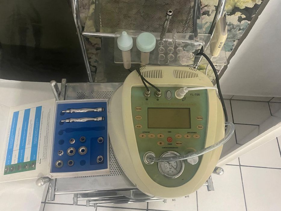 Diamond Dermabrasion 3 w 1 mikrodermabrazji twarzy perlingu zmarszczek