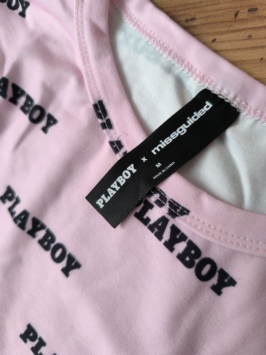 Koszulka top Playboy Missguided 36/38 nowa