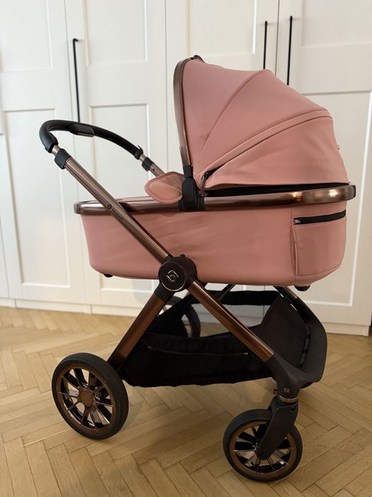 Wózek 2w1 Gondola + Spacerówka + Fotelik 0-13 kg + zapasowe koła