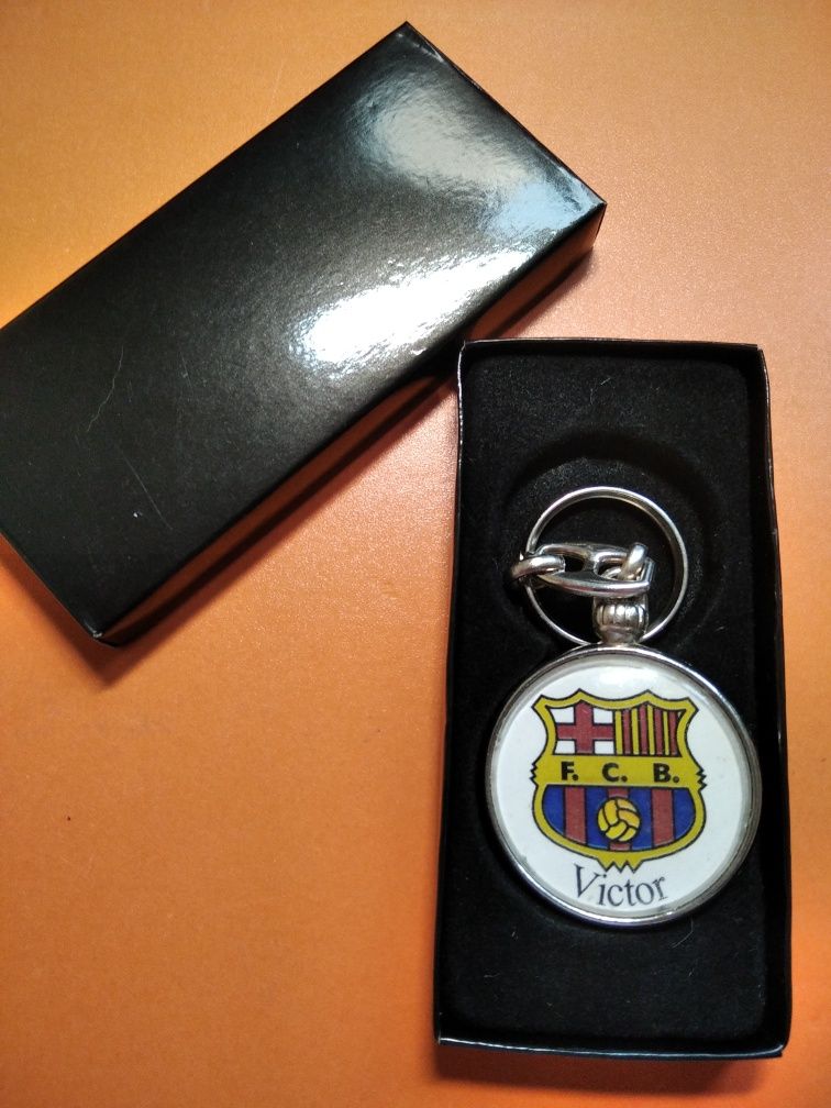 FC Barcelona - brelok breloczek do kluczy - Victor Baia - Lewandowski