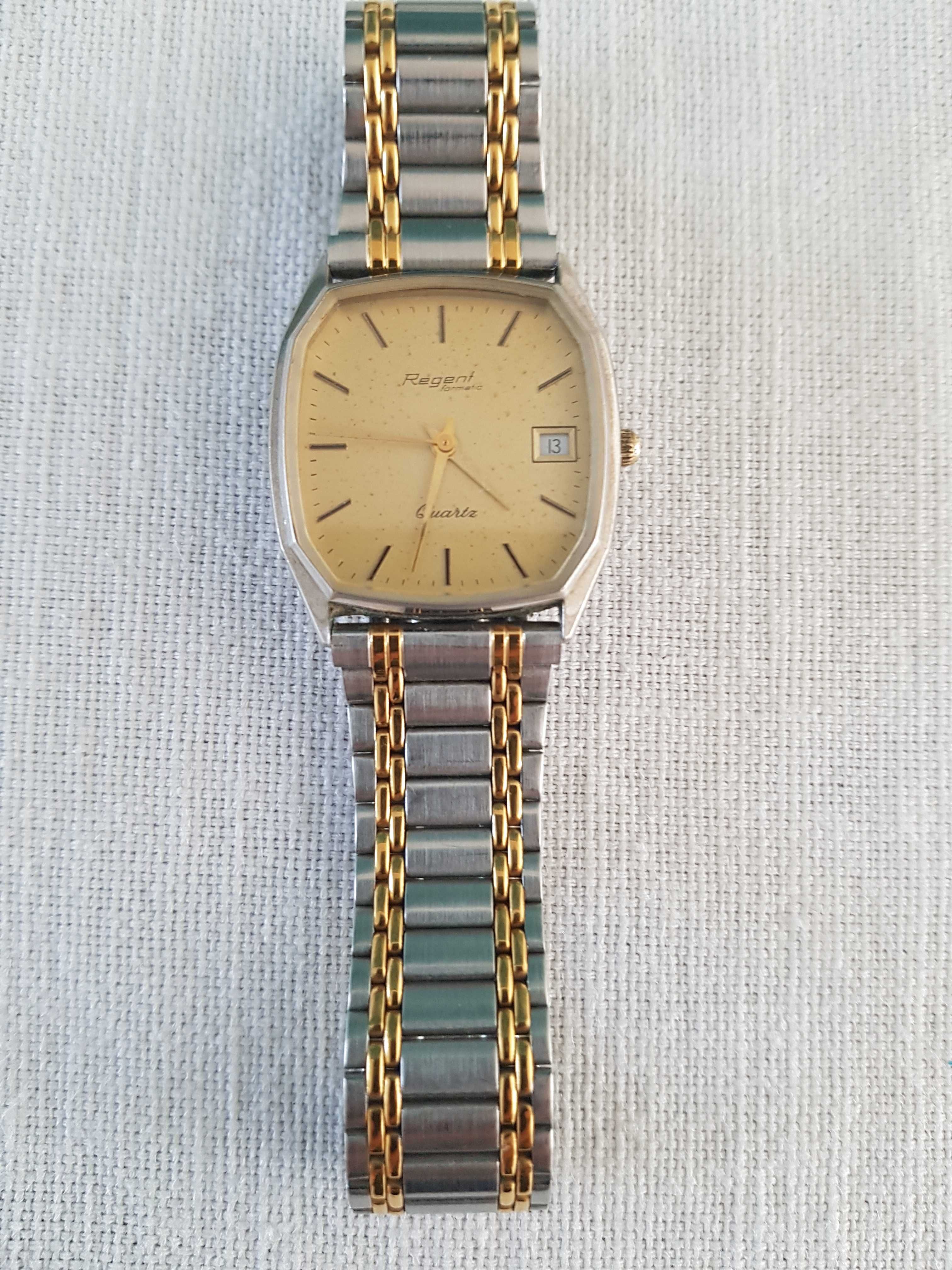 Zegarek Regent Formatic Quartz vintage retro {56} 68007 nareczny