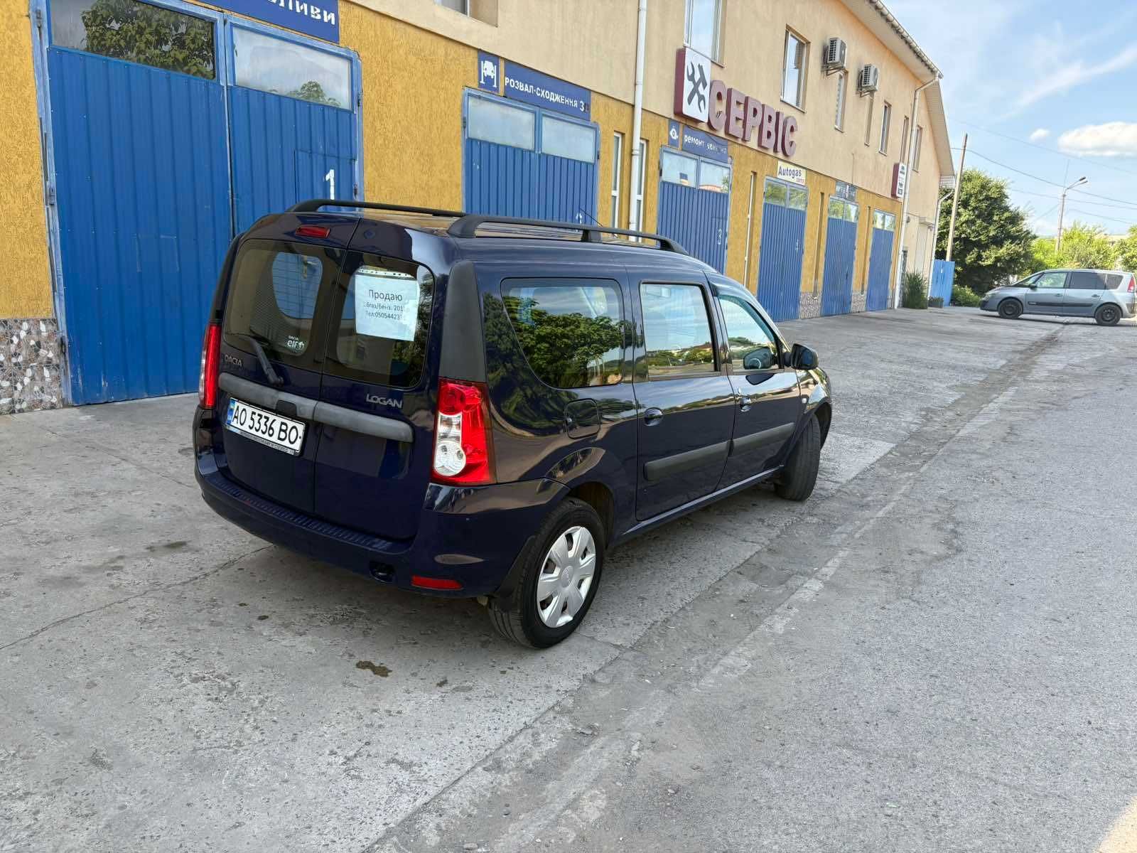 Dacia Logan 2011 1.6 газ/бензин