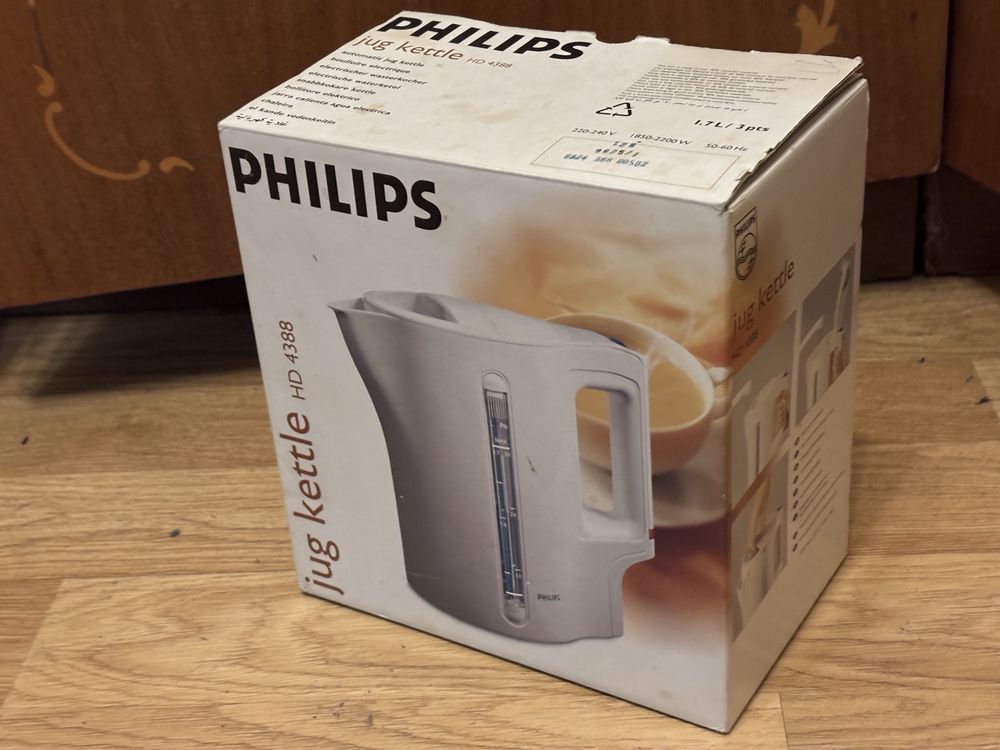 Электрочайник Philips Чайник Електричний (рабочий) без кабеля питания!