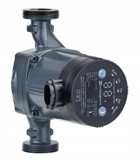 Elektroniczna Pompa Obiegowa Rohtenbach EHI 25-40/180 + śrubunki