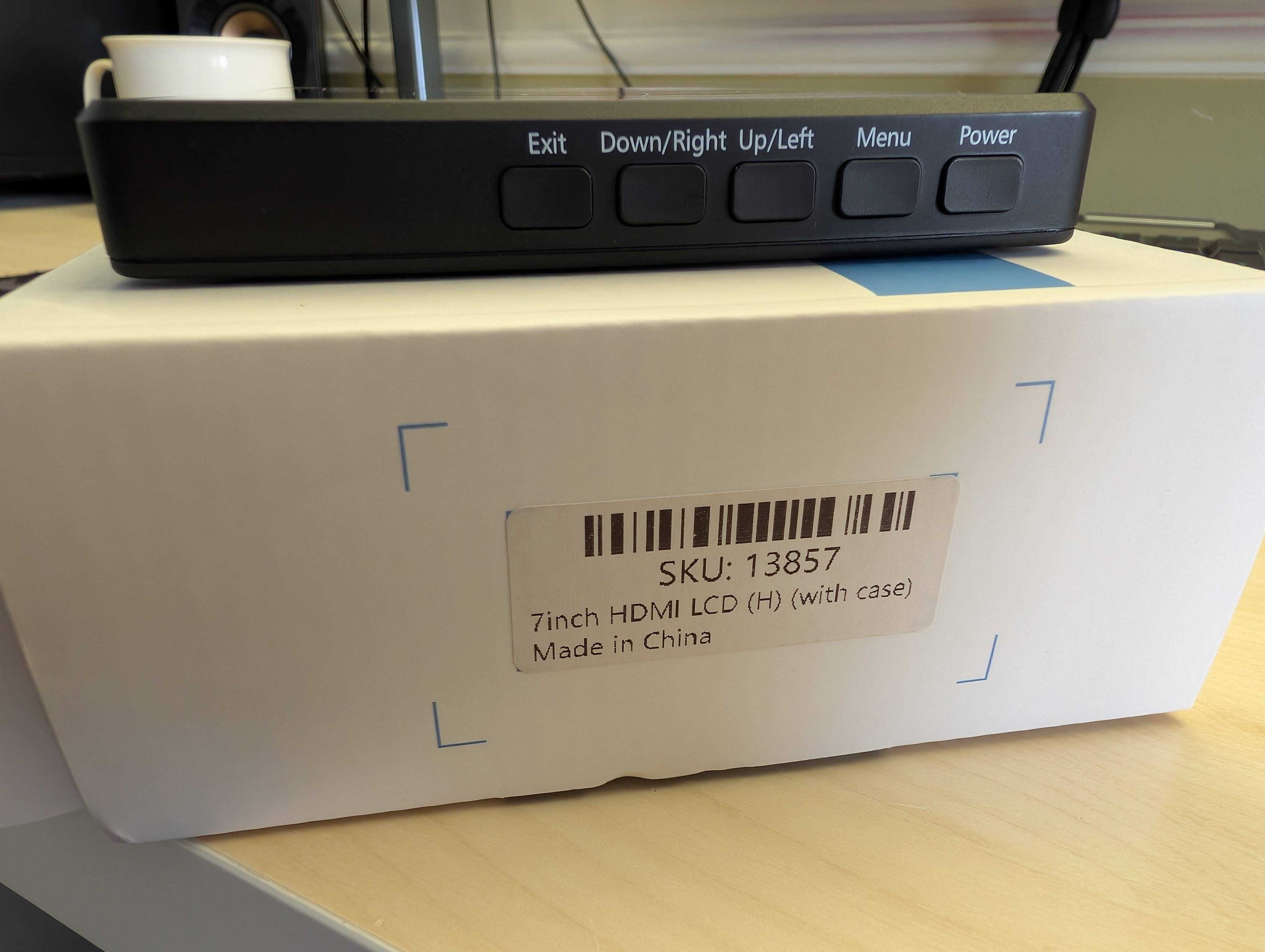 Ekran dotykowy LCD IPS 7'' 1024x600px HDMI Raspberry Pi