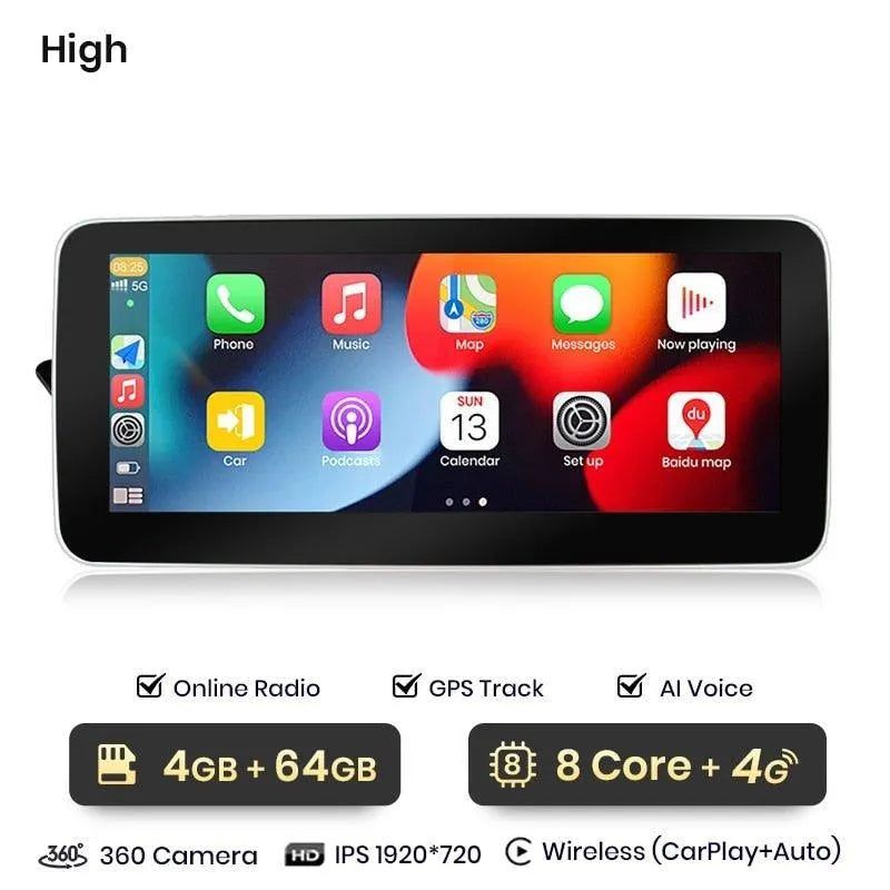 Radio Nawigacyjne 12.3'' dla Audi A4/A5 2009 - 2016, 4/64 GB