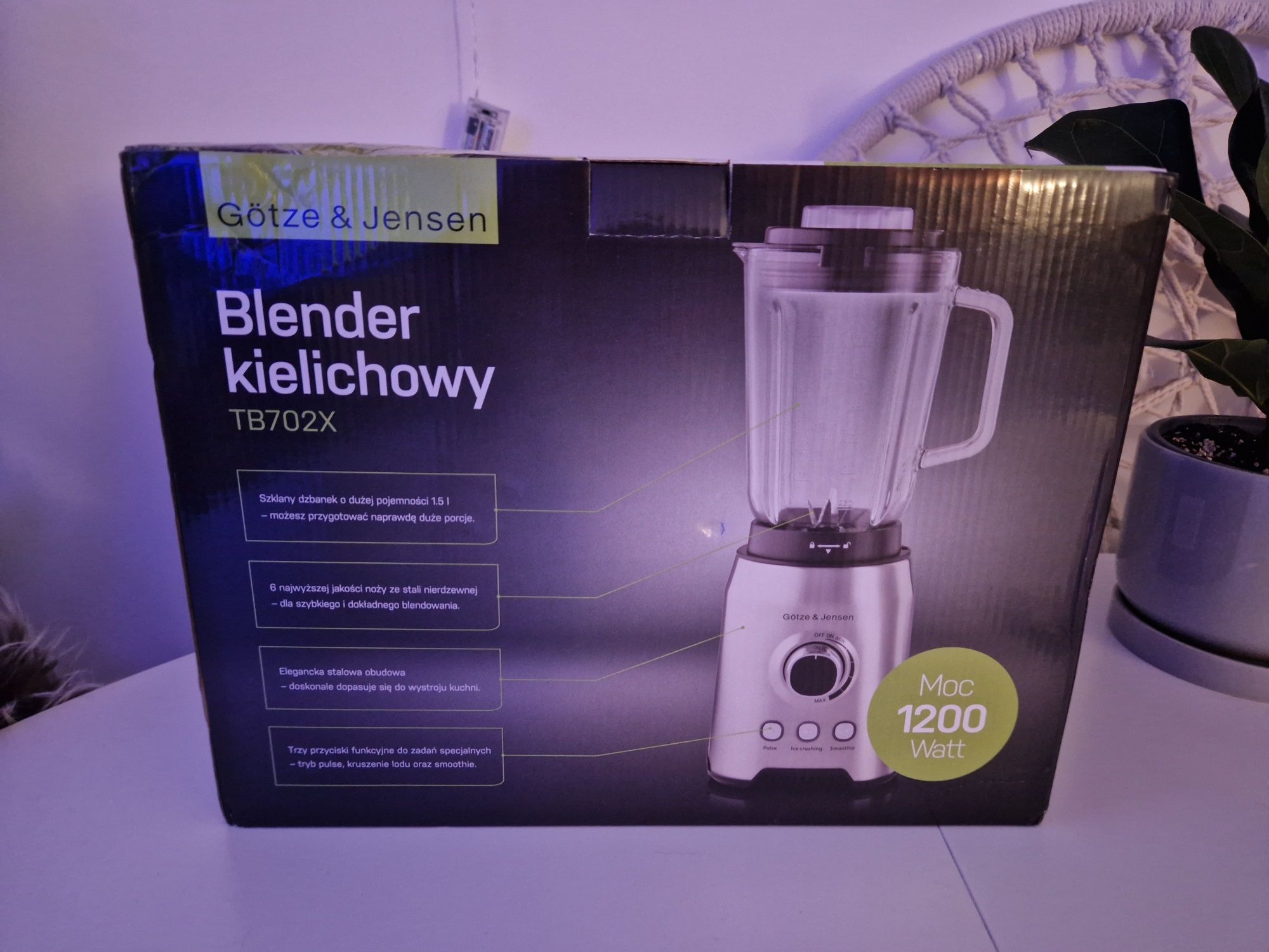 Blender kielichowy NOWY !!